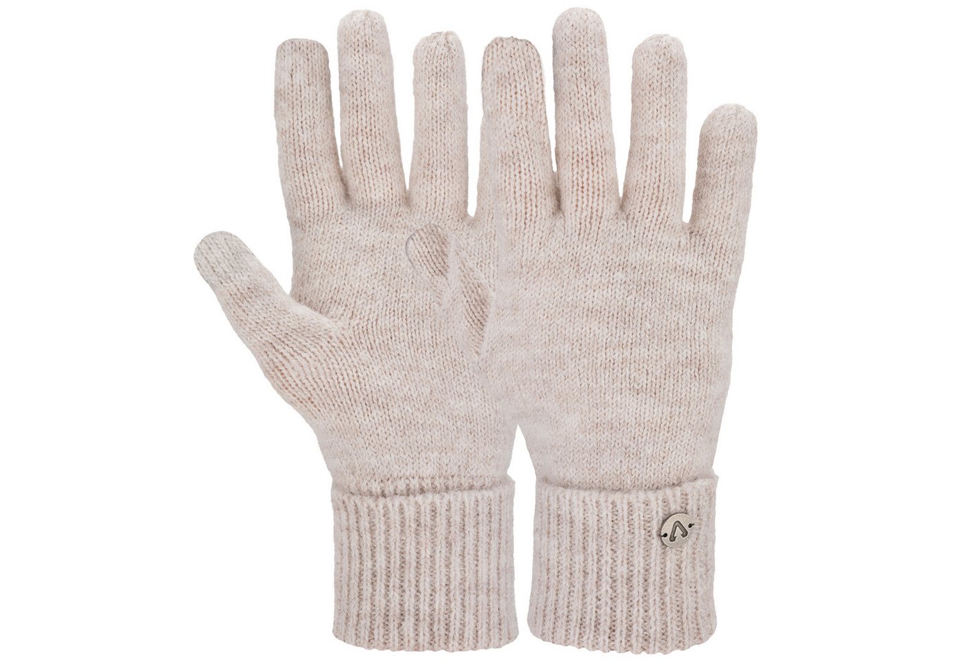 P.A.C. Langlaufhandschuhe Philia Glove+touch recycled beige melange von P.A.C.