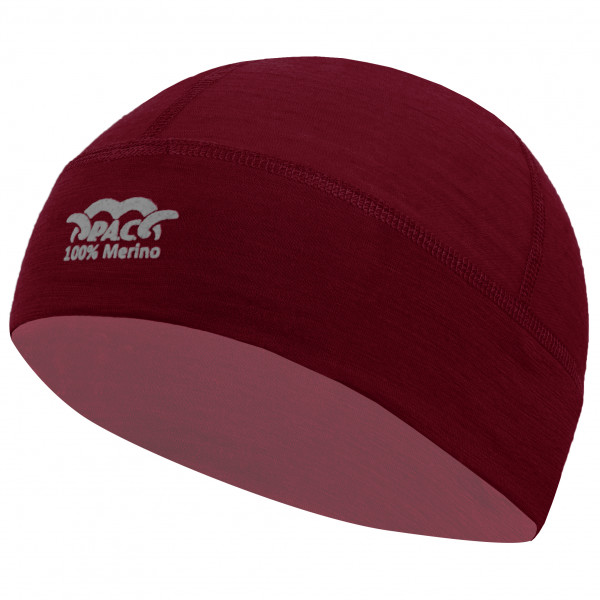 P.A.C. - Merino Hat - Mütze Gr One Size rot von P.A.C.