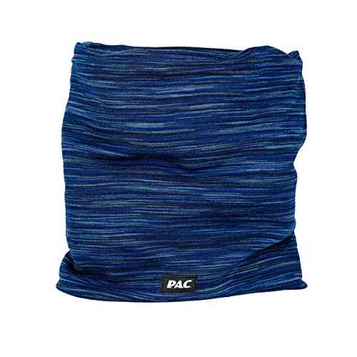 P.A.C. Merino Snood Deep Ocean - Merino, Merinowolle, Schlauchtuch, Halstuch, Schal, Kopftuch, Unisex, Thermoregulierung von P.A.C.