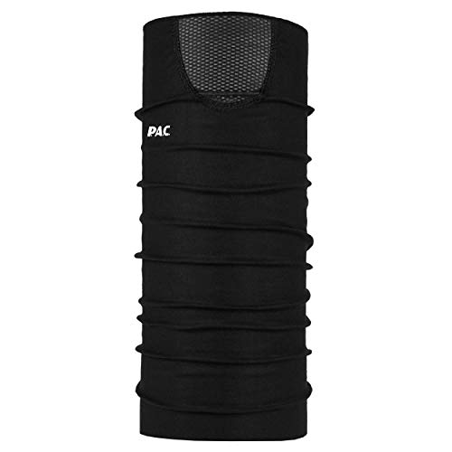 P.A.C. Mesh Mask Black Multifunktionstuch - Mikrofaser Schlauchtuch, Halstuch, Schal, Kopftuch, Unisex von P.A.C.