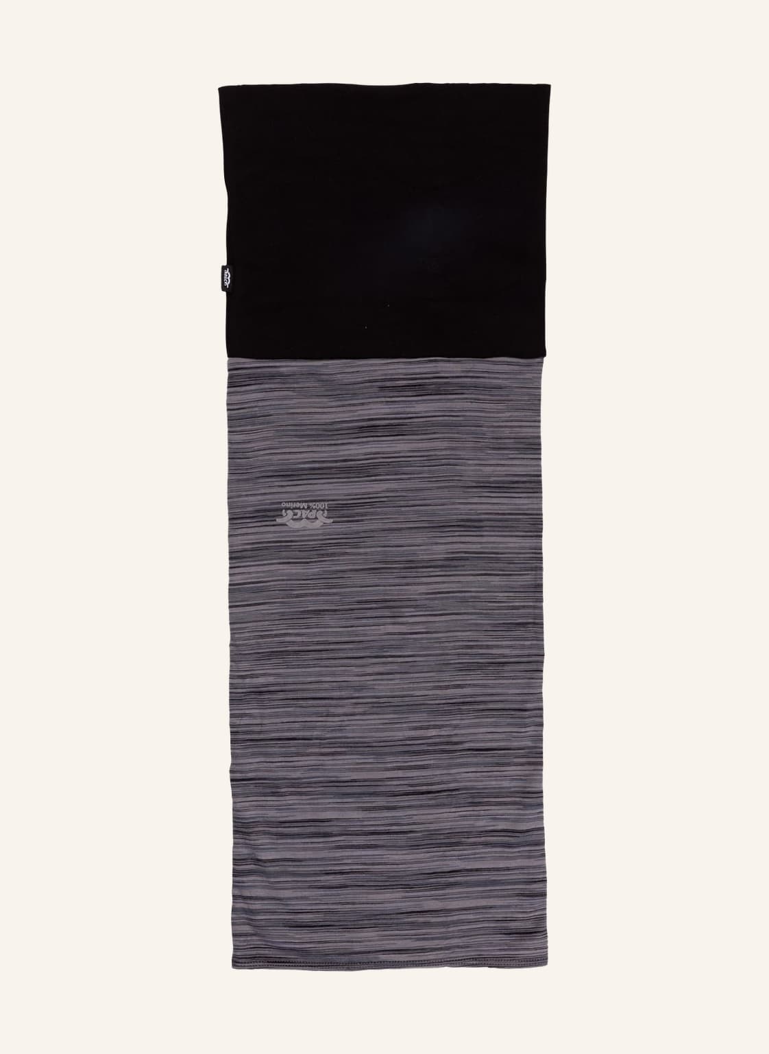 P.A.C. Multifunktionstuch Merino Fleece Aus Merinowolle grau von P.A.C.