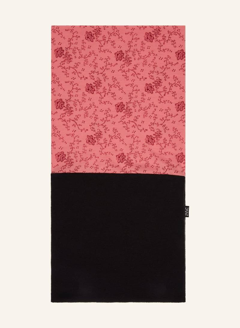P.A.C. Multifunktionstuch Merino Fleece Aus Merinowolle rosa von P.A.C.