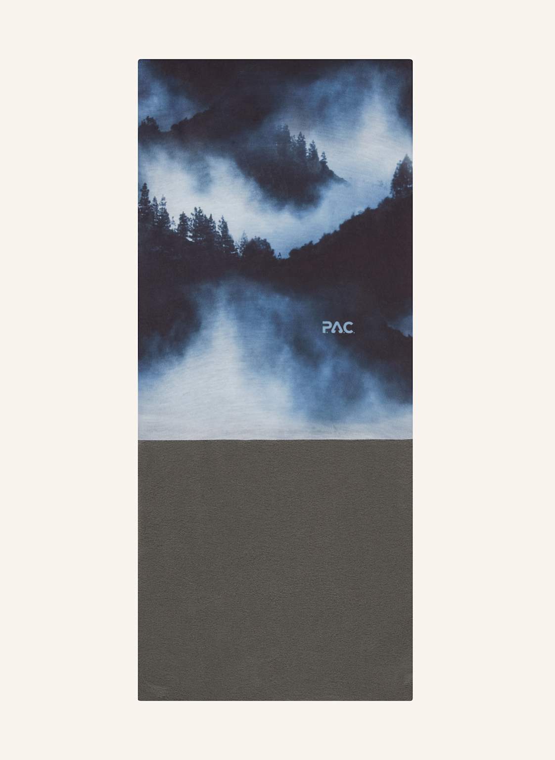 P.A.C. Multifunktionstuch Recycled Fleece blau von P.A.C.