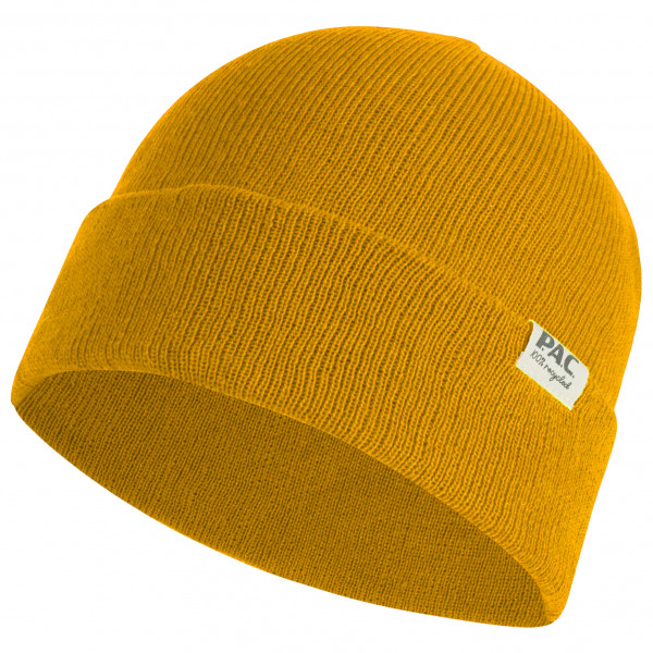 P.A.C. - Nature Bippa 100% Recycled Merino Beanie - Mütze Gr One Size gelb von P.A.C.