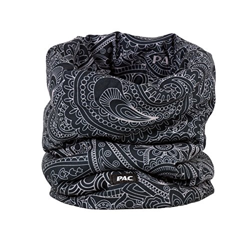 P.A.C. Primaloft Snood Arwana Black Multifunktionstuch - Schlauchtuch, Halstuch, Schal, Kopftuch, Unisex, Thermoregulierung von P.A.C.