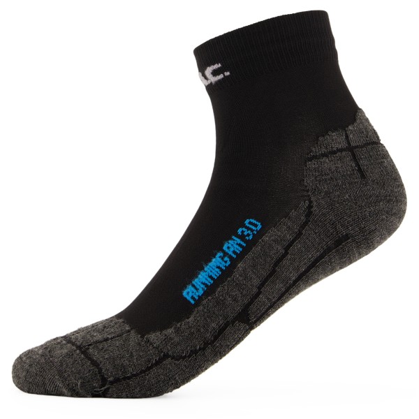 P.A.C. - RN 3.0 Running Light - Laufsocken Gr 44-47 schwarz von P.A.C.