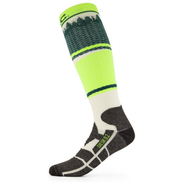 P.A.C. - SK 9.2 Merino Extra Warm - Skisocken Gr 44-47 bunt von P.A.C.