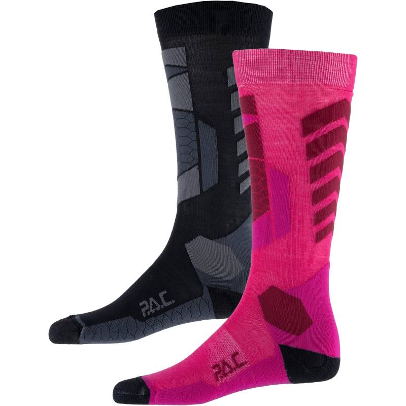 P.A.C. SKI TECH PRO 2P Socken Damen von P.A.C.