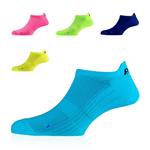 P.A.C. Sneaker Footie Active kurze Socken, Unisex Sneaker Footie, Herren und Damen Füßlinge, kurze Sportsocke Unisex von P.A.C.