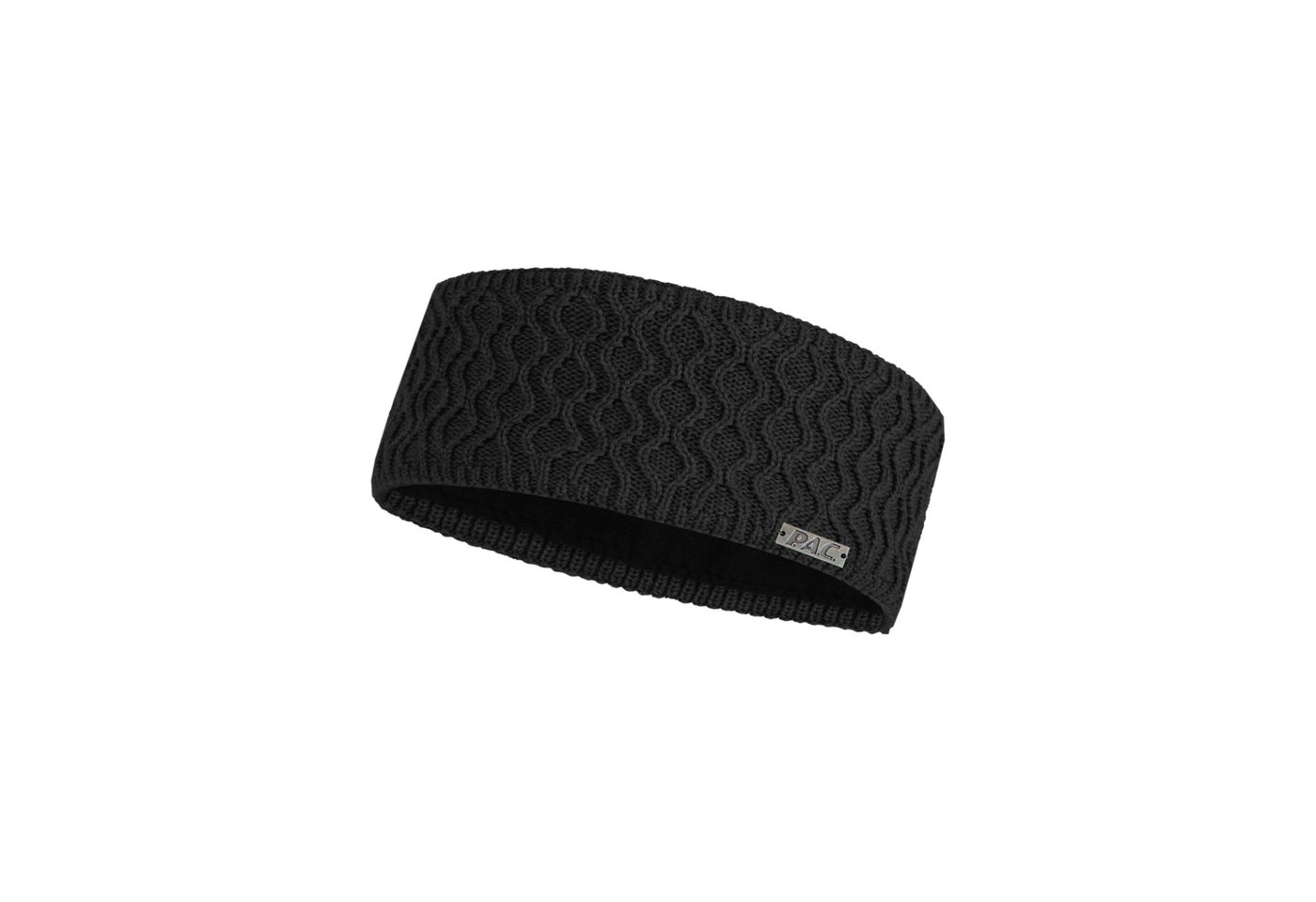 P.A.C. Stirnband PAC Kisala Headband Fleece Black von P.A.C.