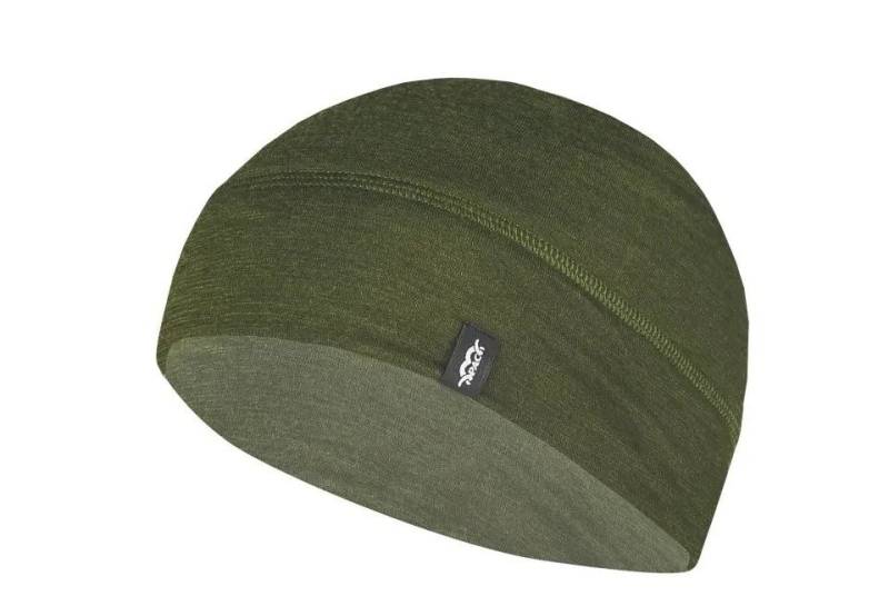 P.A.C. Strickmütze Merino Fleece Beanie olive von P.A.C.