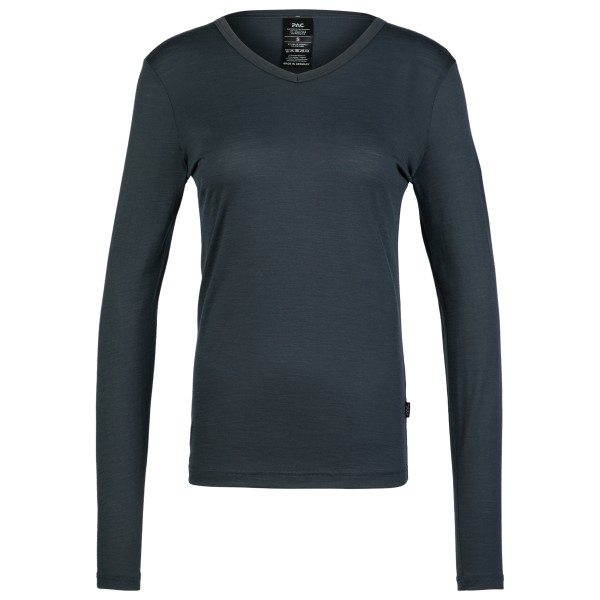 P.A.C. - Women's Merino T-Shirt L/S - Merinounterwäsche Gr L blau von P.A.C.
