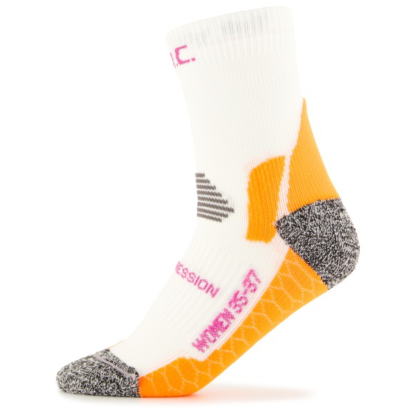 P.A.C. - Women's RN 6.0 Running Pro Mid Compression - Kompressionssocken Gr 38-41 weiß von P.A.C.