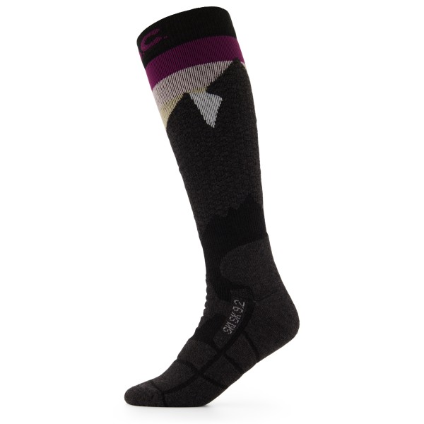 P.A.C. - Women's SK 9.2 Merino Extra Warm - Skisocken Gr 40-43 schwarz von P.A.C.