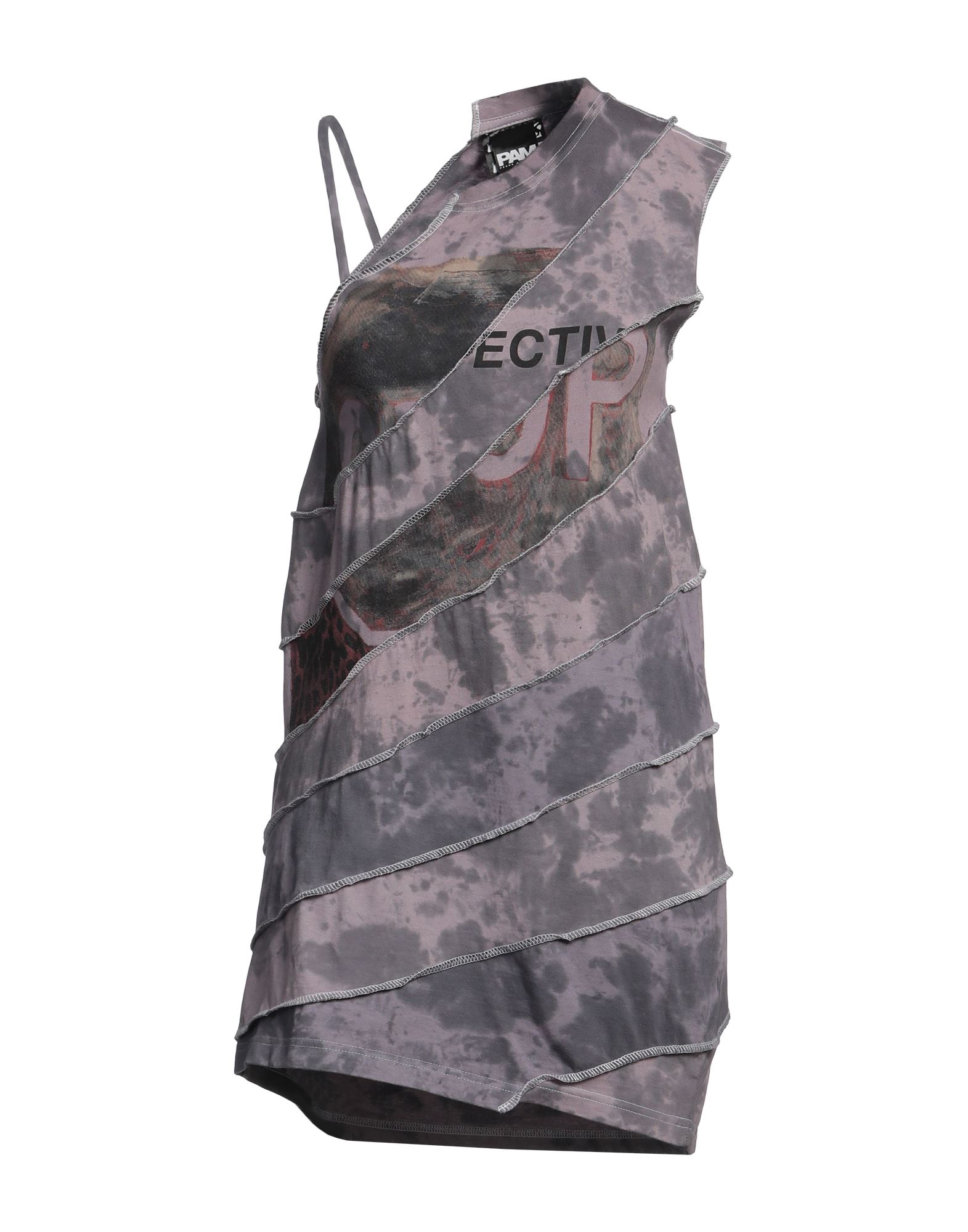 P.A.M. PERKS AND MINI Mini-kleid Damen Grau P.A.M. PERKS AND MINI Mini-kleid Damen Grau von P.A.M. PERKS AND MINI
