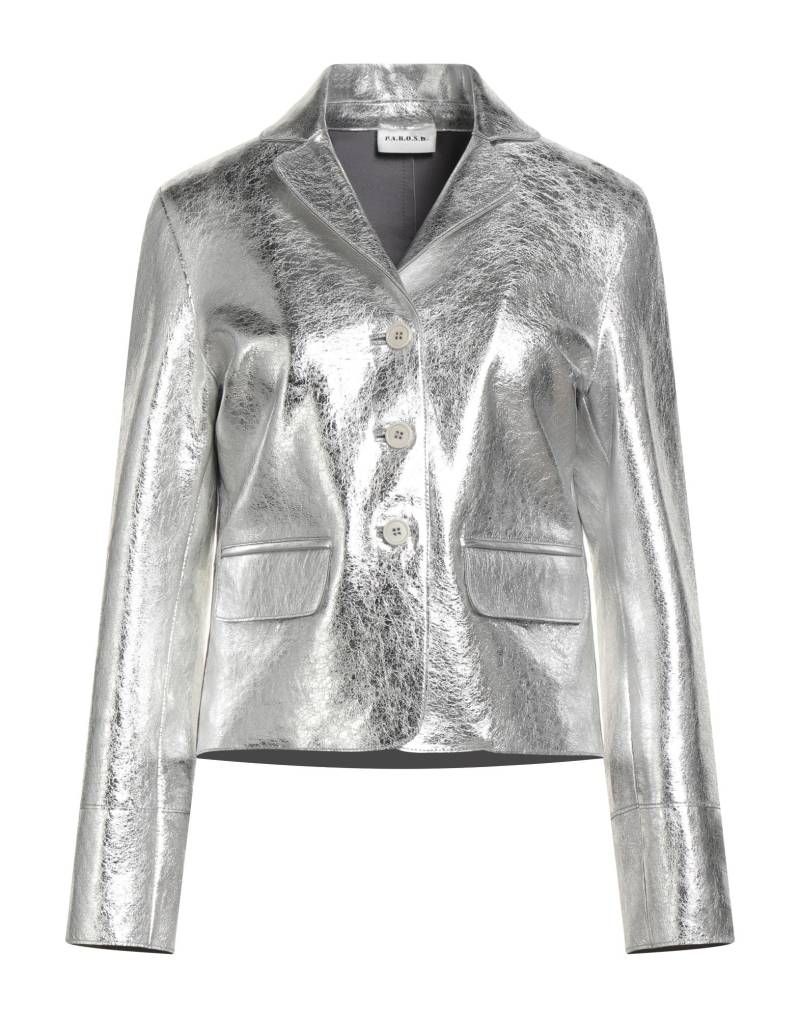 P.A.R.O.S.H. Blazer Damen Silber P.A.R.O.S.H. Blazer Damen Silber von P.A.R.O.S.H.