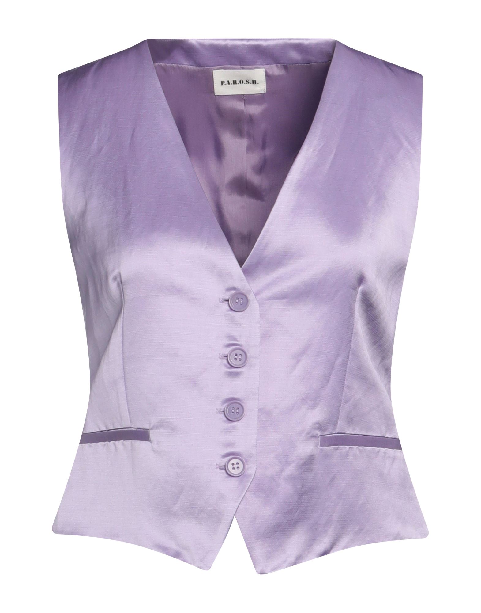 P.A.R.O.S.H. Couture-weste Damen Lila P.A.R.O.S.H. Couture-weste Damen Lila von P.A.R.O.S.H.