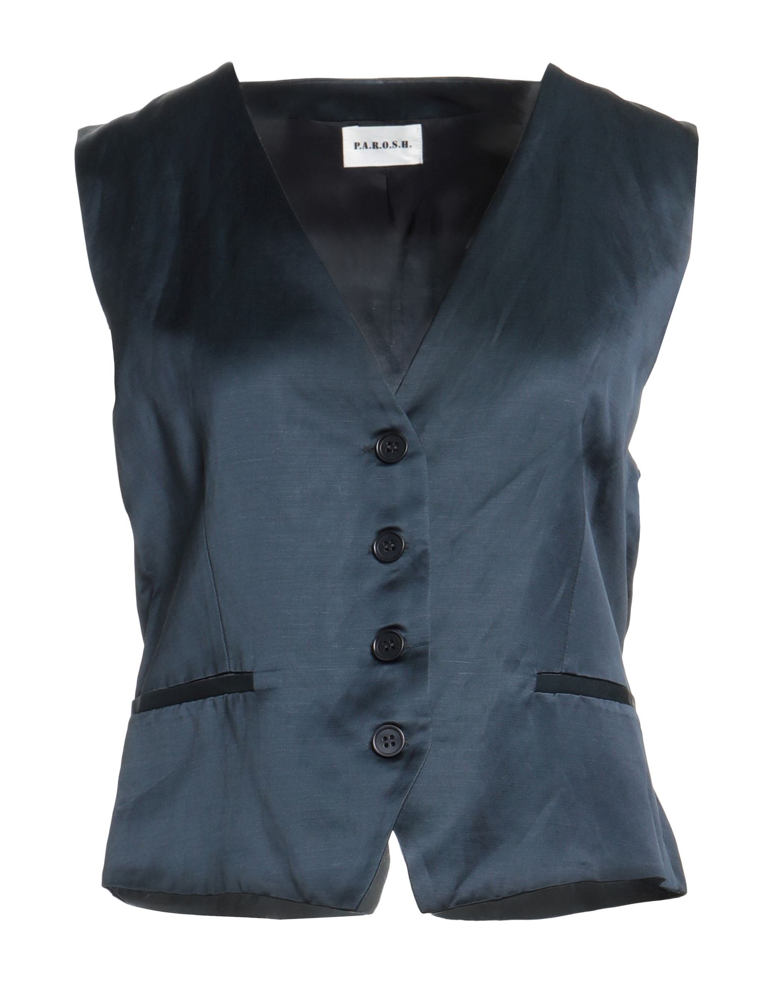 P.A.R.O.S.H. Couture-weste Damen Nachtblau P.A.R.O.S.H. Couture-weste Damen Nachtblau von P.A.R.O.S.H.