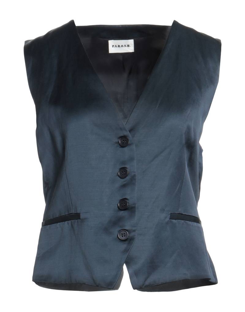 P.A.R.O.S.H. Couture-weste Damen Nachtblau P.A.R.O.S.H. Couture-weste Damen Nachtblau von P.A.R.O.S.H.