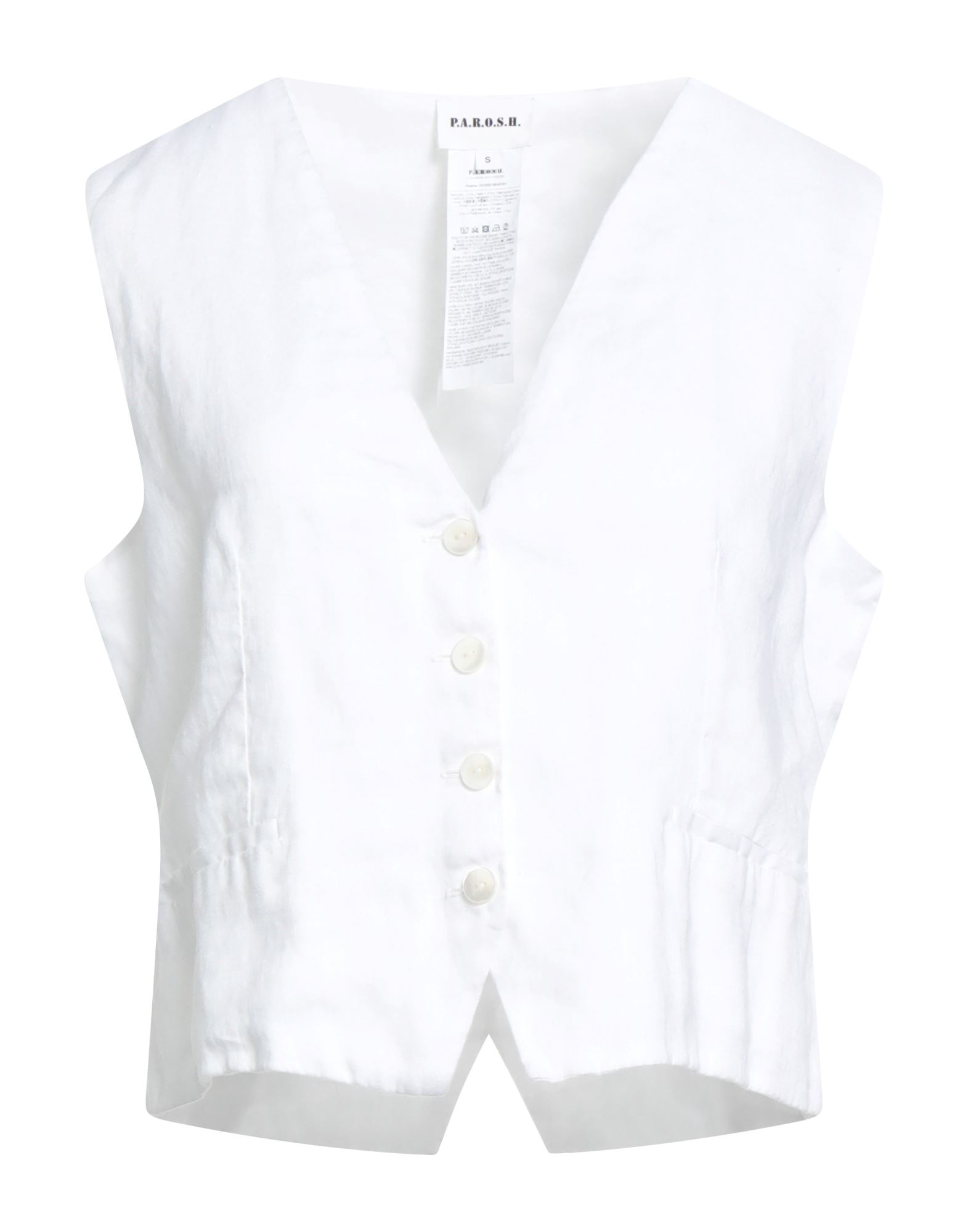 P.A.R.O.S.H. Couture-weste Damen Weiß von P.A.R.O.S.H.