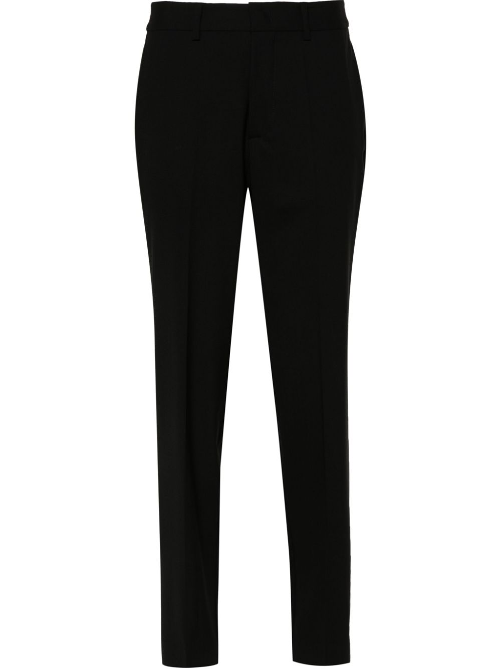 P.A.R.O.S.H. Gerade High-Waist-Hose - Schwarz von P.A.R.O.S.H.