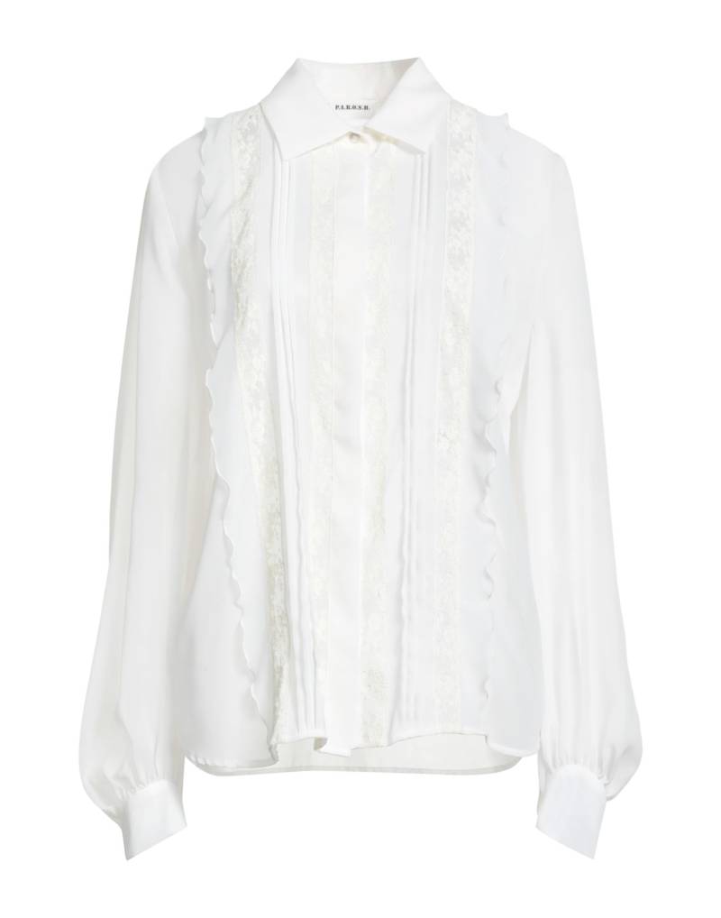 P.A.R.O.S.H. Hemd Damen Off white von P.A.R.O.S.H.