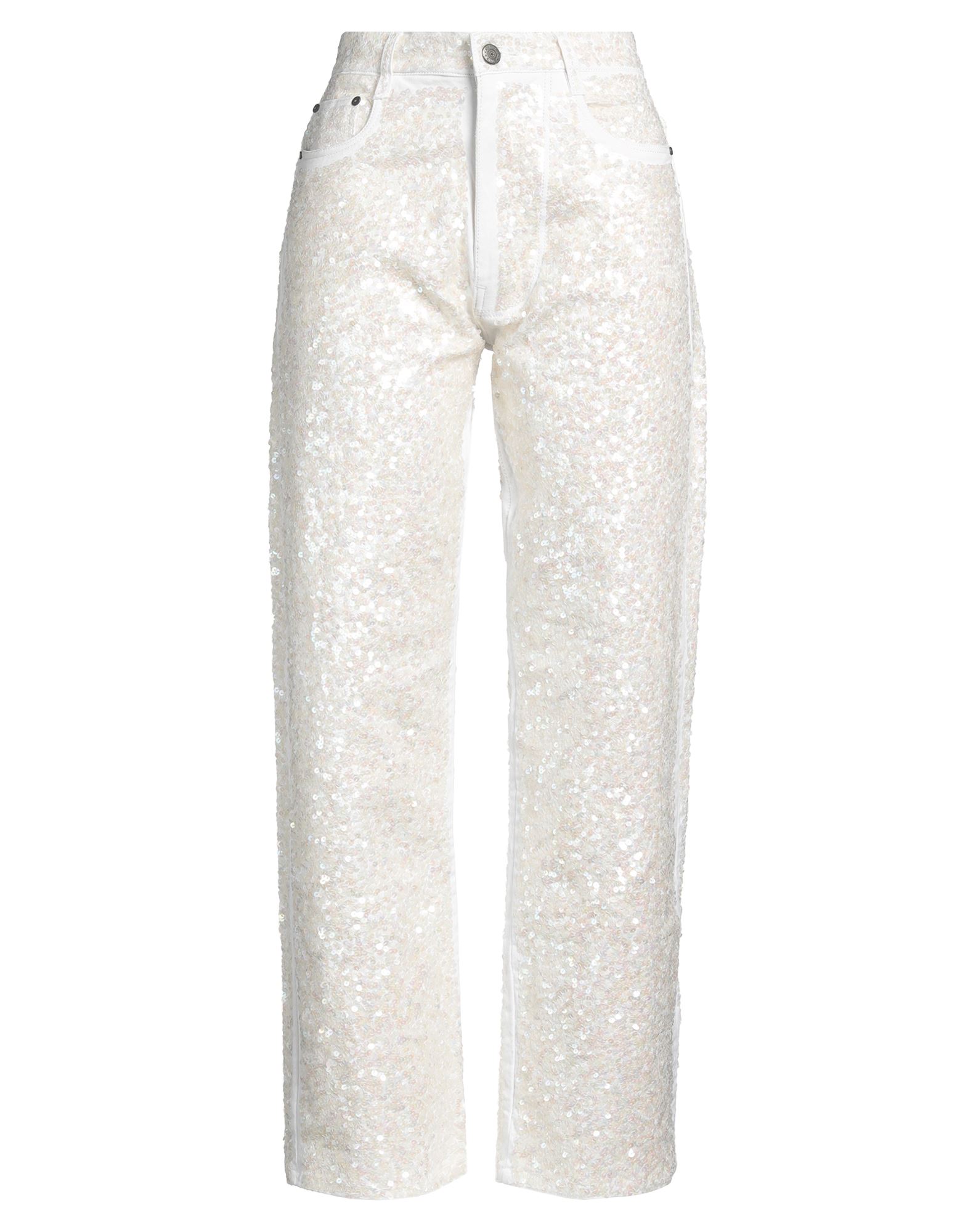 P.A.R.O.S.H. Hose Damen Cremeweiß P.A.R.O.S.H. Hose Damen Cremeweiß von P.A.R.O.S.H.