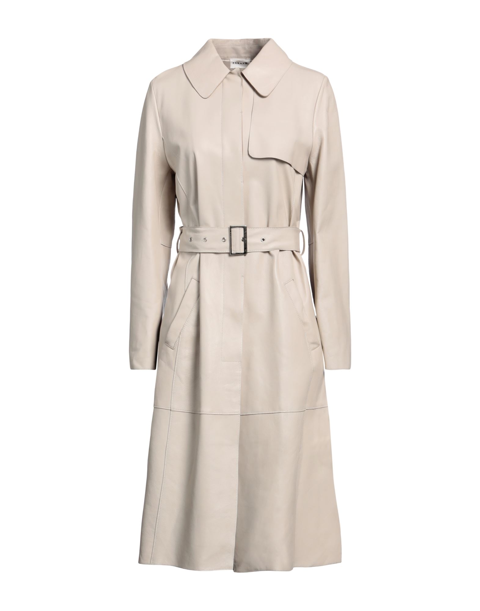 P.A.R.O.S.H. Jacke, Mantel & Trenchcoat Damen Beige von P.A.R.O.S.H.