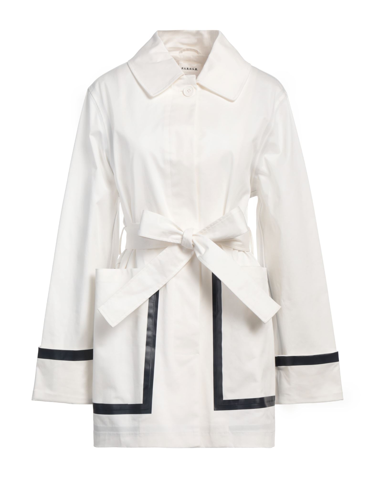 P.A.R.O.S.H. Jacke, Mantel & Trenchcoat Damen Weiß von P.A.R.O.S.H.