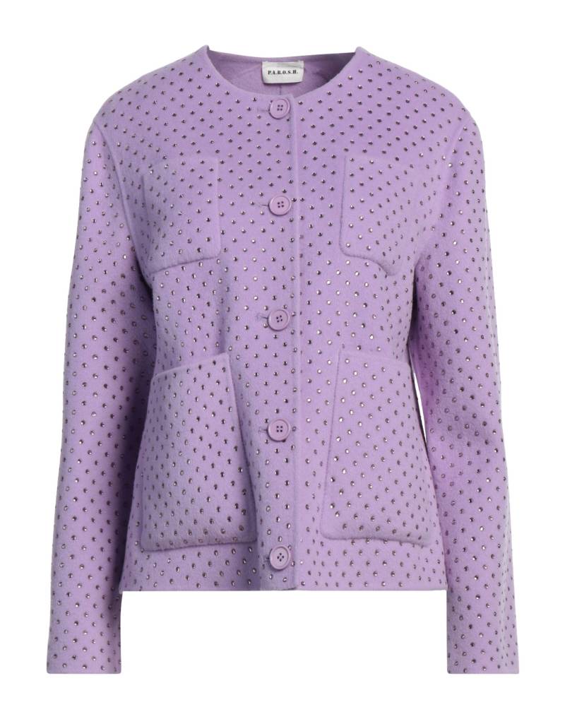 P.A.R.O.S.H. Jacke & Anorak Damen Lila von P.A.R.O.S.H.