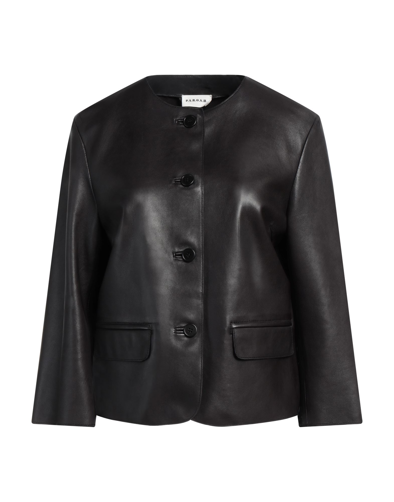 P.A.R.O.S.H. Jacke & Anorak Damen Schwarz P.A.R.O.S.H. Jacke & Anorak Damen Schwarz von P.A.R.O.S.H.
