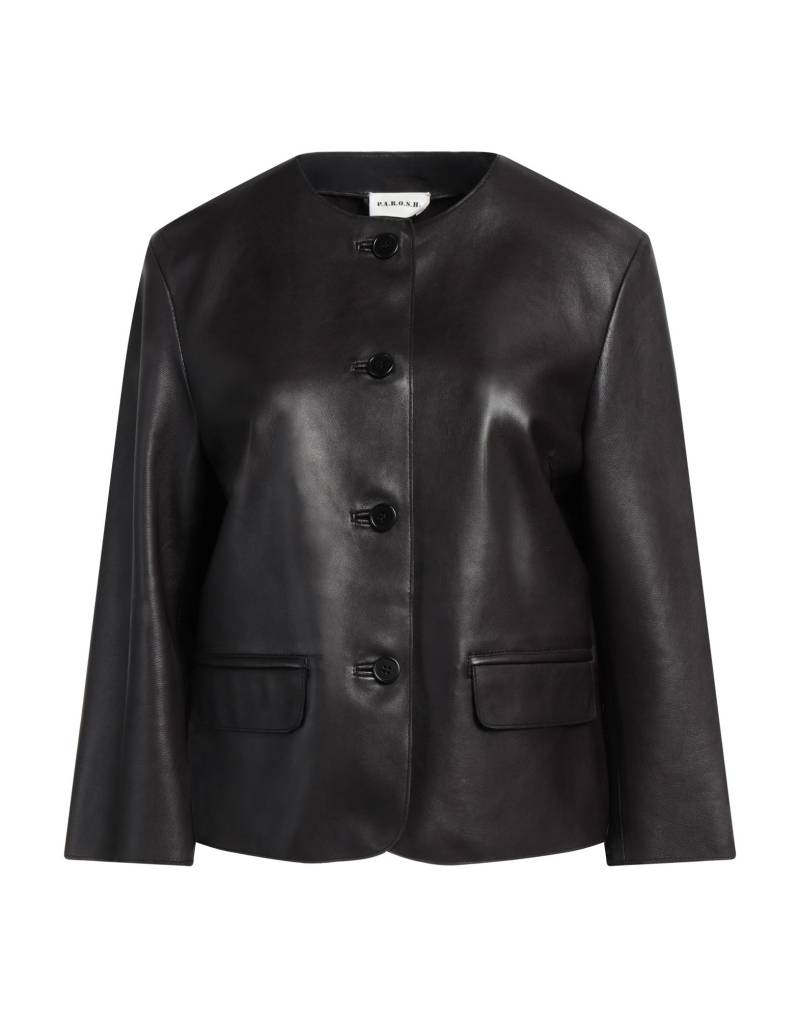 P.A.R.O.S.H. Jacke & Anorak Damen Schwarz von P.A.R.O.S.H.