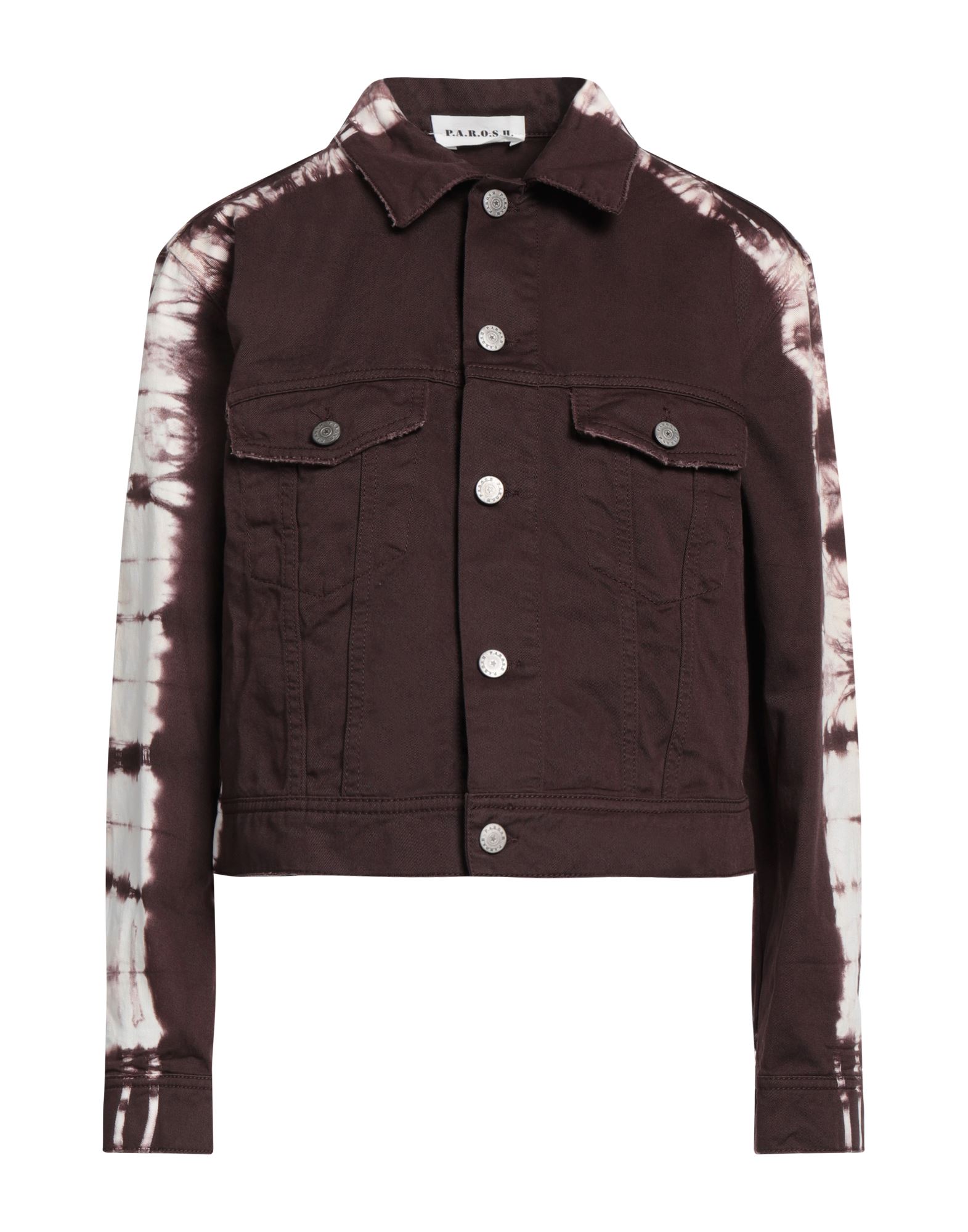 P.A.R.O.S.H. Jeansjacke/-mantel Damen Schokobraun P.A.R.O.S.H. Jeansjacke/-mantel Damen Schokobraun von P.A.R.O.S.H.