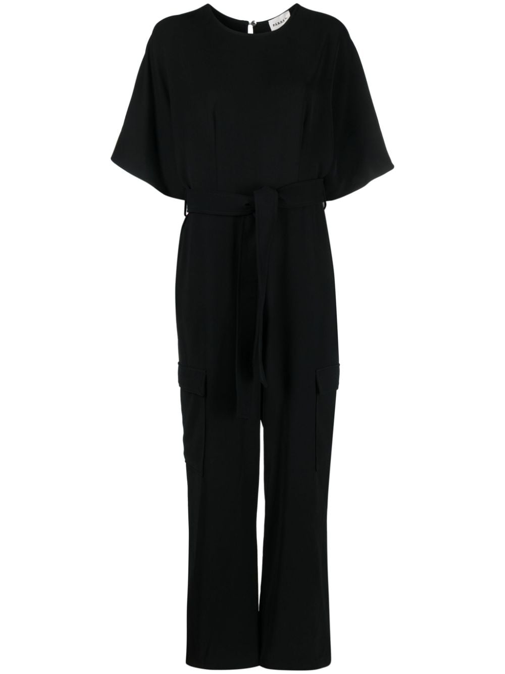 P.A.R.O.S.H. Jumpsuit mit weitem Bein - Schwarz von P.A.R.O.S.H.