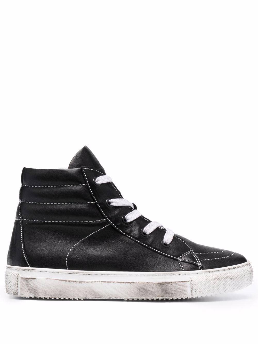 P.A.R.O.S.H. Klassische High-Top-Sneakers - Schwarz von P.A.R.O.S.H.