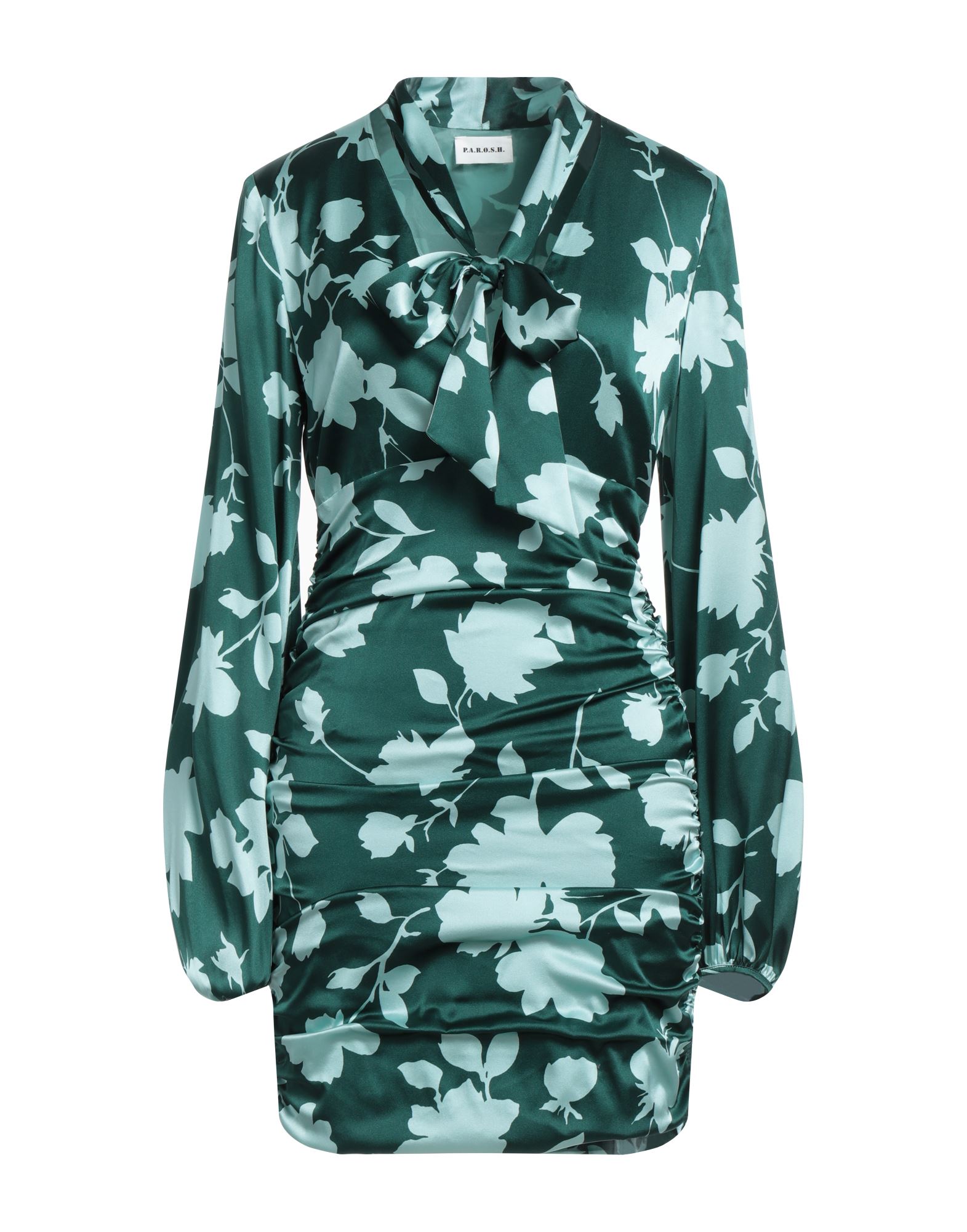 P.A.R.O.S.H. Mini-kleid Damen Smaragdgrün P.A.R.O.S.H. Mini-kleid Damen Smaragdgrün von P.A.R.O.S.H.