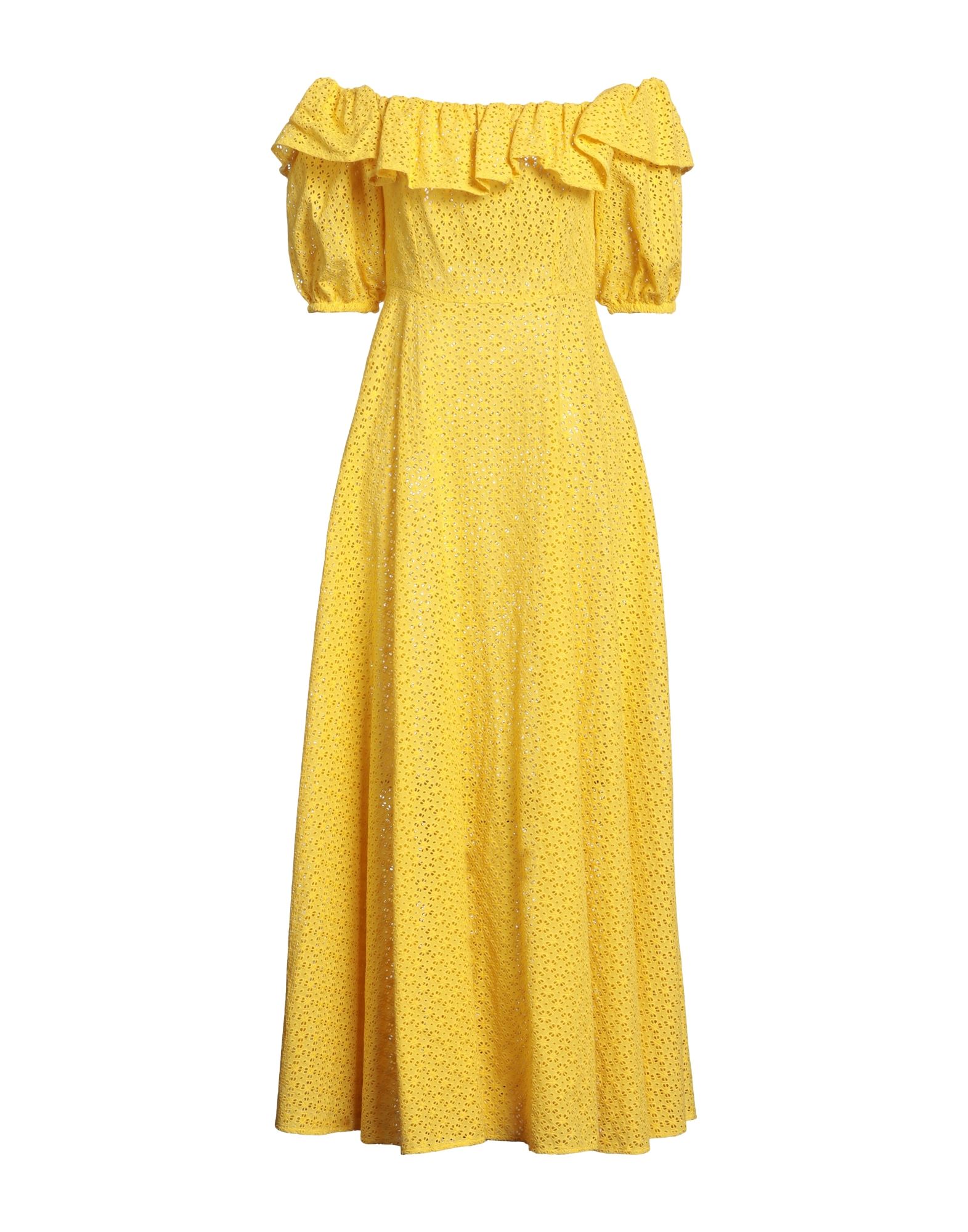 P.A.R.O.S.H. Maxi-kleid Damen Gelb von P.A.R.O.S.H.