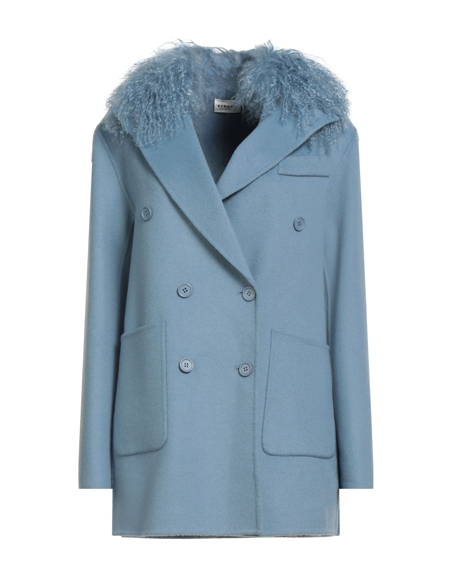 P.A.R.O.S.H. Mantel Damen Hellblau von P.A.R.O.S.H.