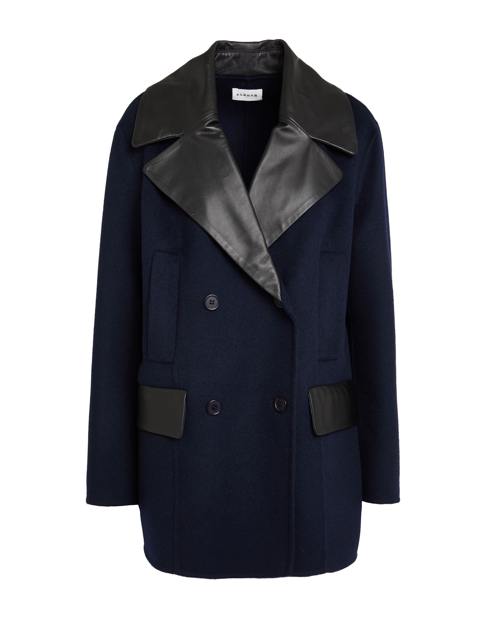 P.A.R.O.S.H. Mantel Damen Marineblau von P.A.R.O.S.H.