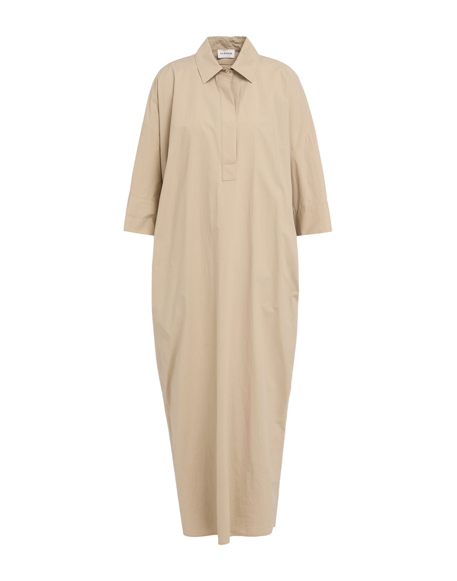P.A.R.O.S.H. Maxi-kleid Damen Beige von P.A.R.O.S.H.