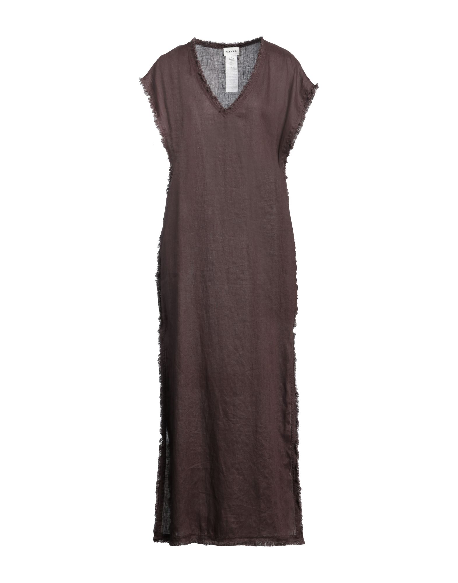 P.A.R.O.S.H. Maxi-kleid Damen Dunkelbraun P.A.R.O.S.H. Maxi-kleid Damen Dunkelbraun von P.A.R.O.S.H.
