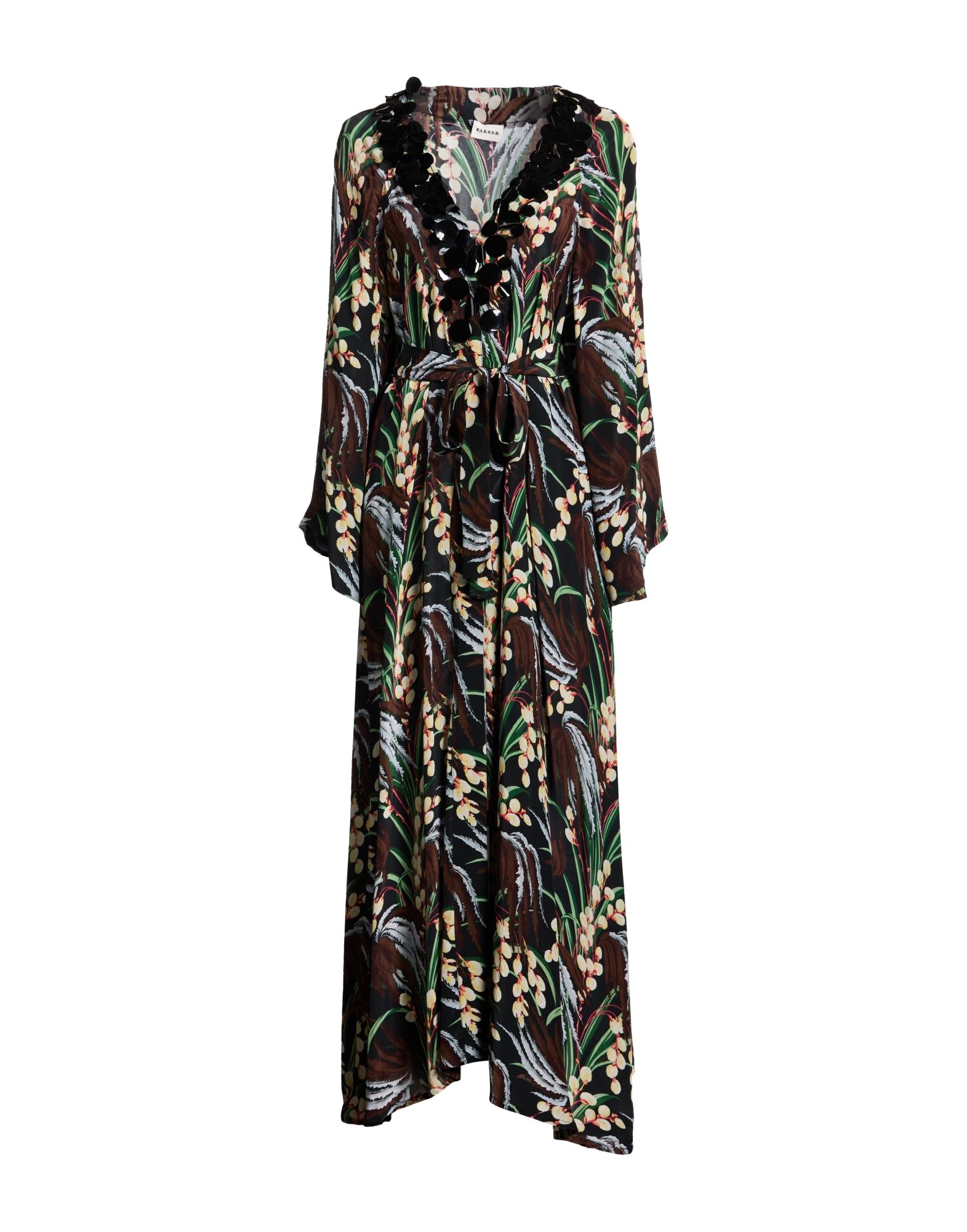 P.A.R.O.S.H. Maxi-kleid Damen Schwarz von P.A.R.O.S.H.