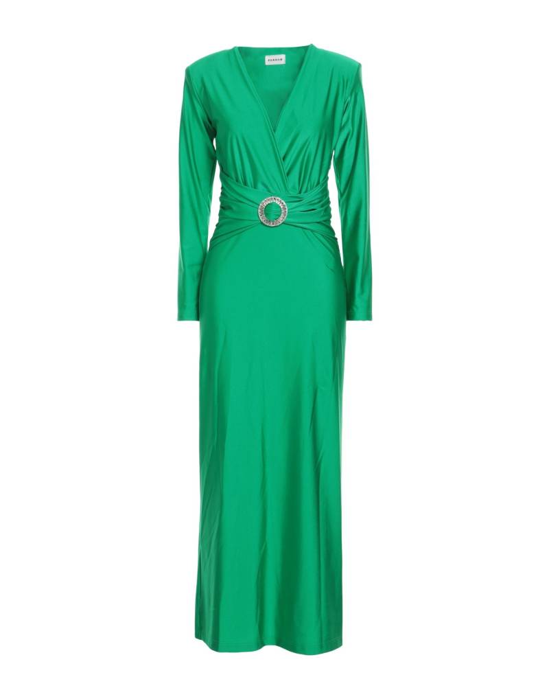 P.A.R.O.S.H. Maxi-kleid Damen Smaragdgrün von P.A.R.O.S.H.