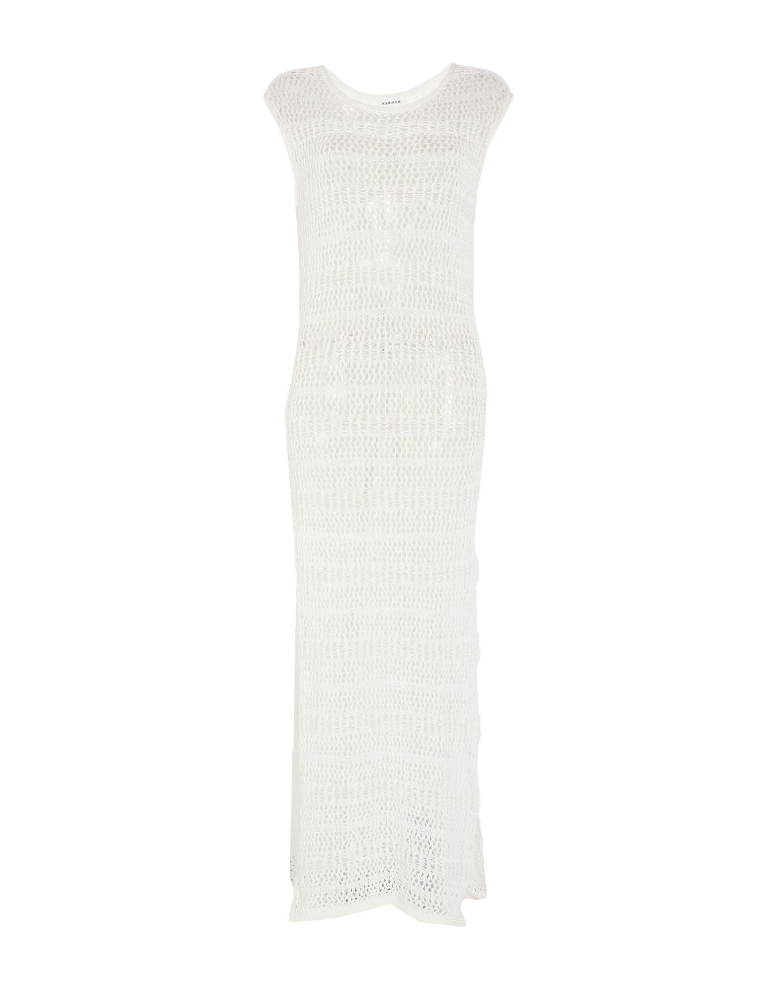 P.A.R.O.S.H. Maxi-kleid Damen Weiß von P.A.R.O.S.H.