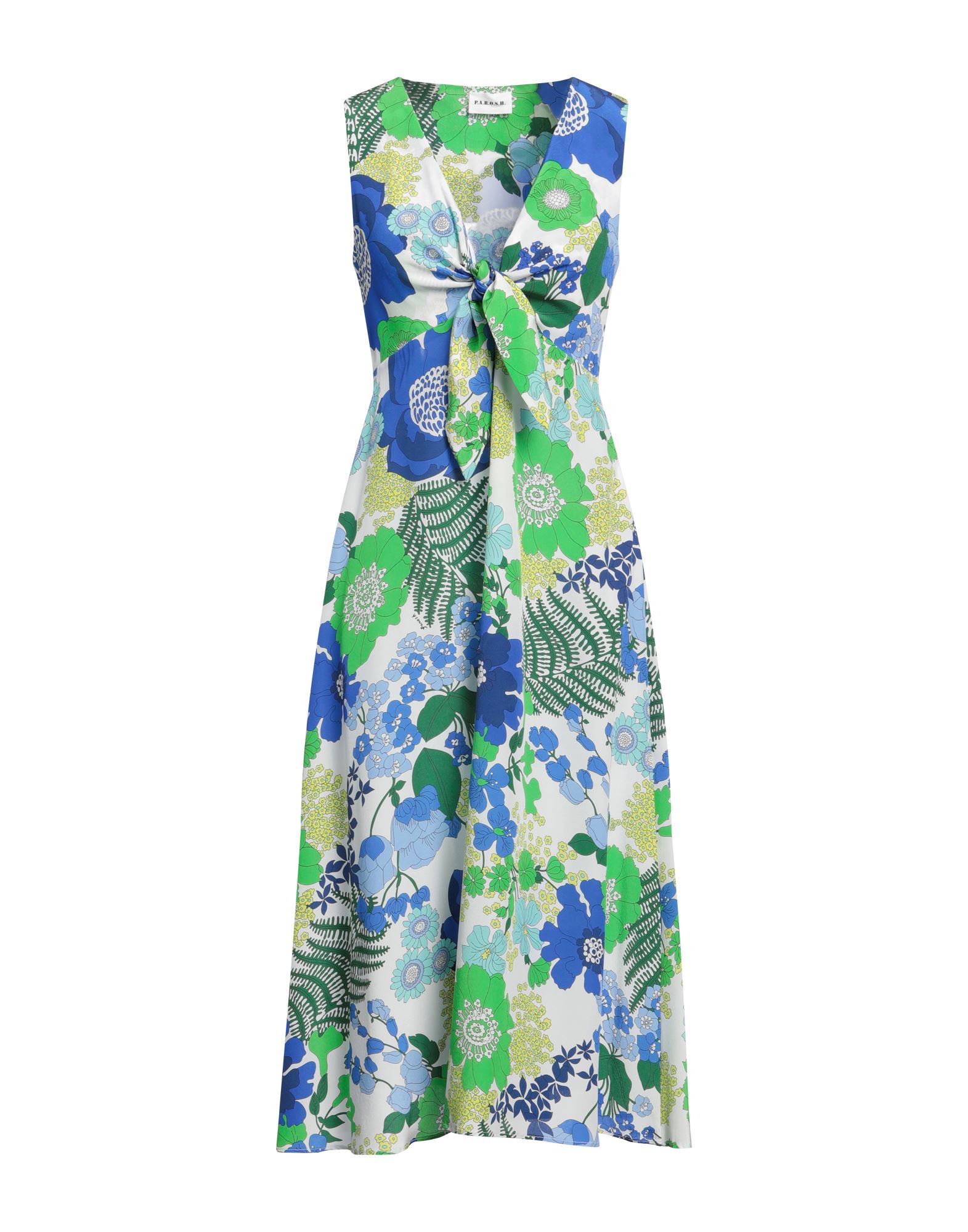 P.A.R.O.S.H. Midi-kleid Damen Blau P.A.R.O.S.H. Midi-kleid Damen Blau von P.A.R.O.S.H.