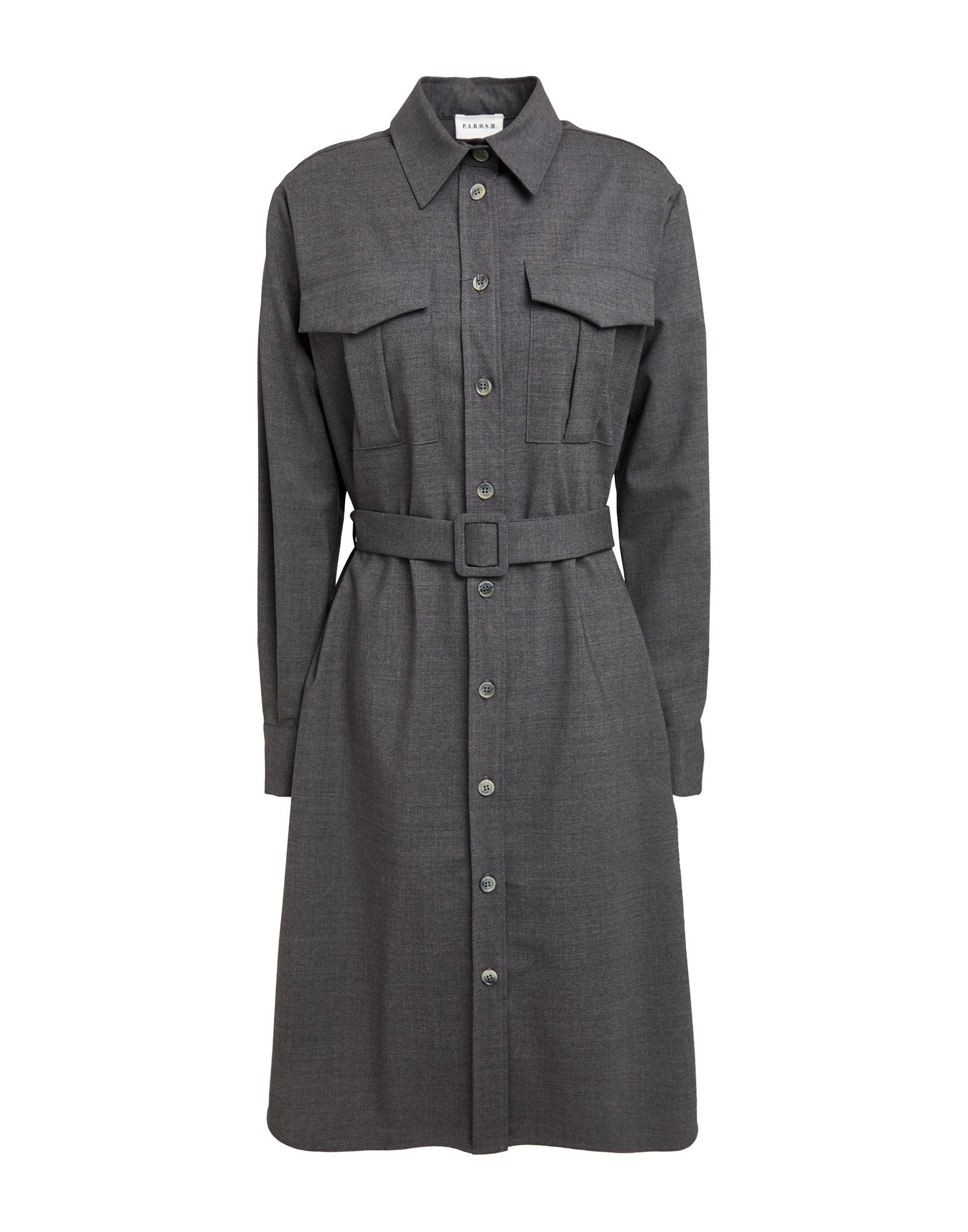 P.A.R.O.S.H. Midi-kleid Damen Blei von P.A.R.O.S.H.