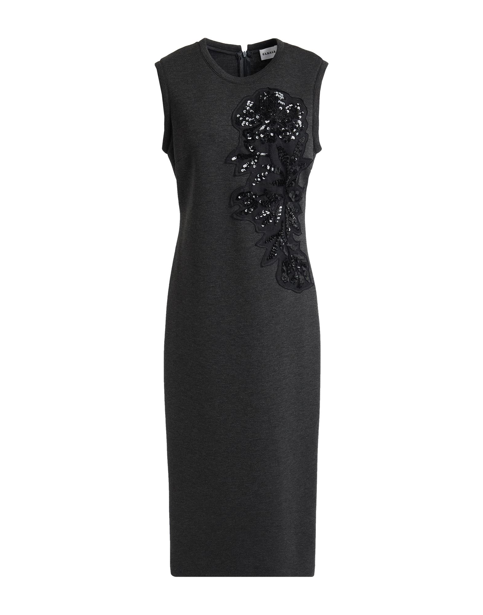 P.A.R.O.S.H. Midi-kleid Damen Braungrau P.A.R.O.S.H. Midi-kleid Damen Braungrau von P.A.R.O.S.H.