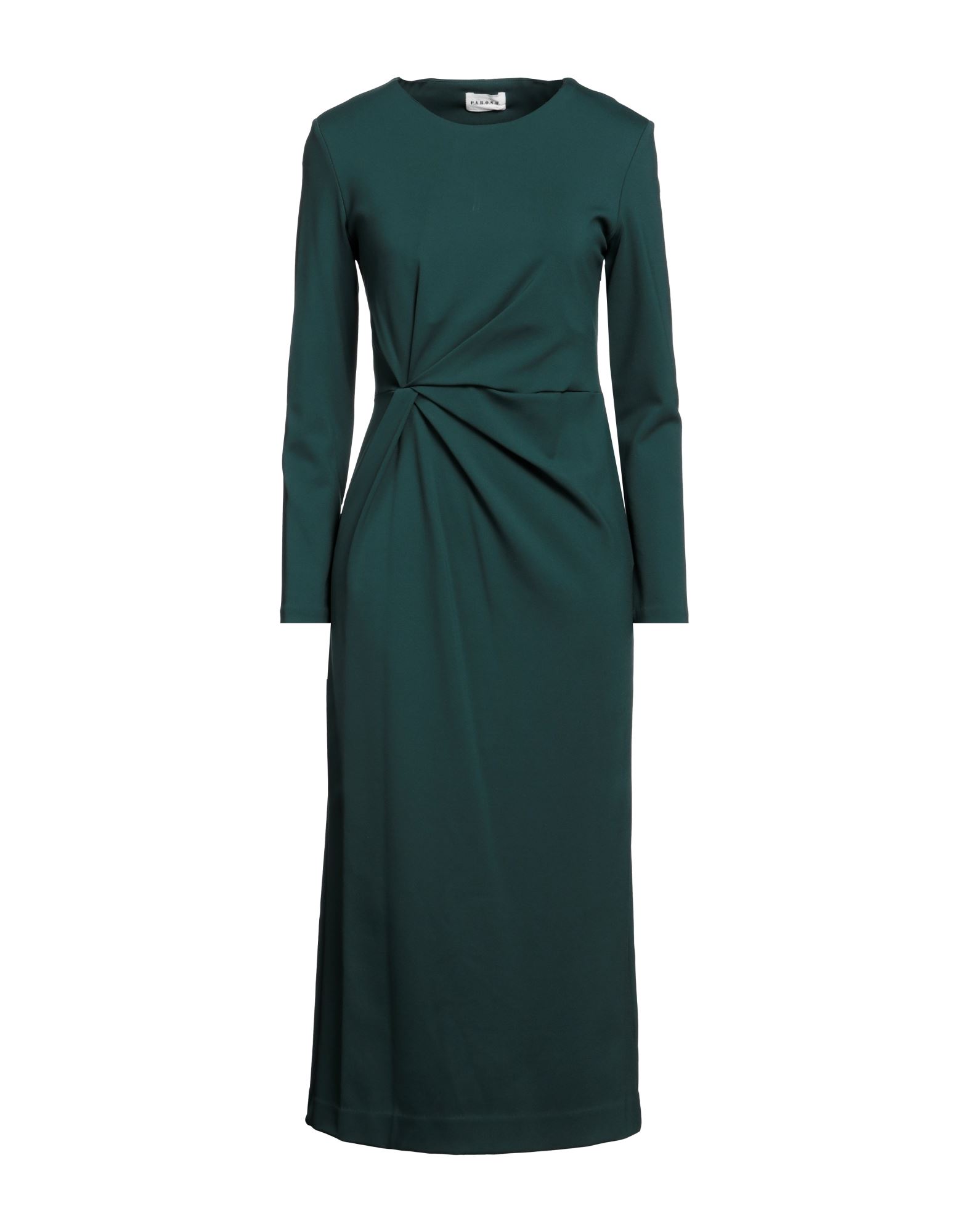 P.A.R.O.S.H. Midi-kleid Damen Dunkelgrün von P.A.R.O.S.H.