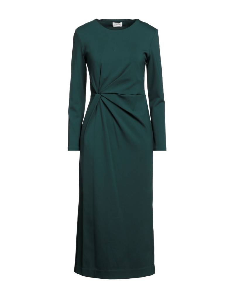 P.A.R.O.S.H. Midi-kleid Damen Dunkelgrün von P.A.R.O.S.H.