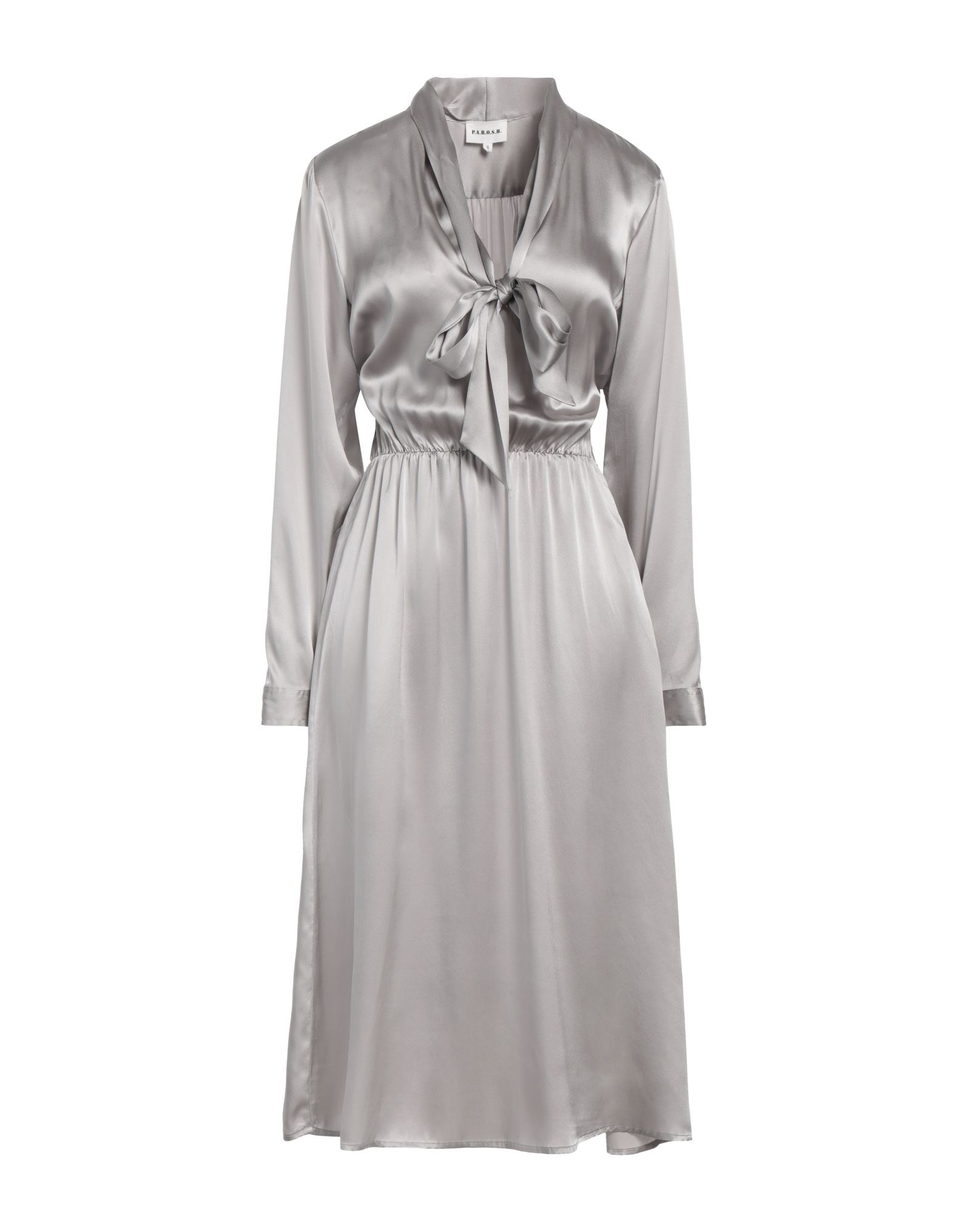 P.A.R.O.S.H. Midi-kleid Damen Grau P.A.R.O.S.H. Midi-kleid Damen Grau von P.A.R.O.S.H.